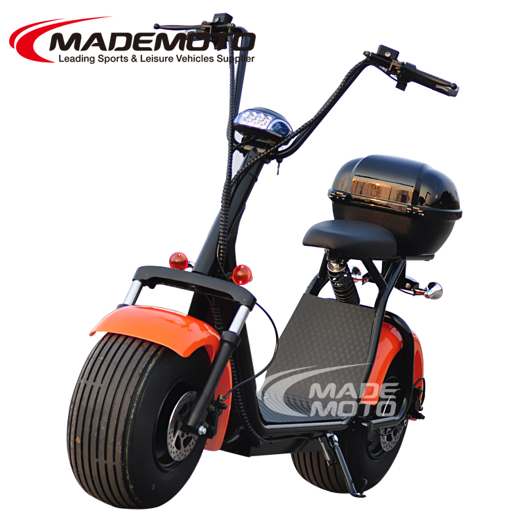 New 1500W Citycoco Electric Scooter with Rear box Turning light
